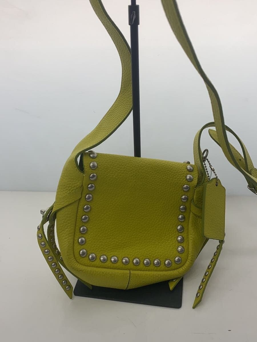 COACH Rivet Dakota Shoulder Bag Leather GRN 3
