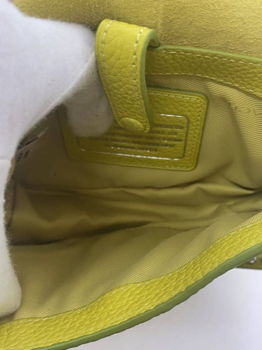 COACH Rivet Dakota Shoulder Bag Leather GRN 6