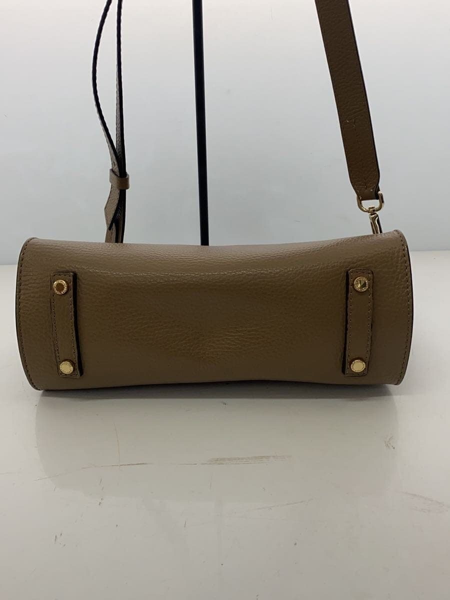 LORISTELLA Shoulder Bag Leather BRW Solid 4