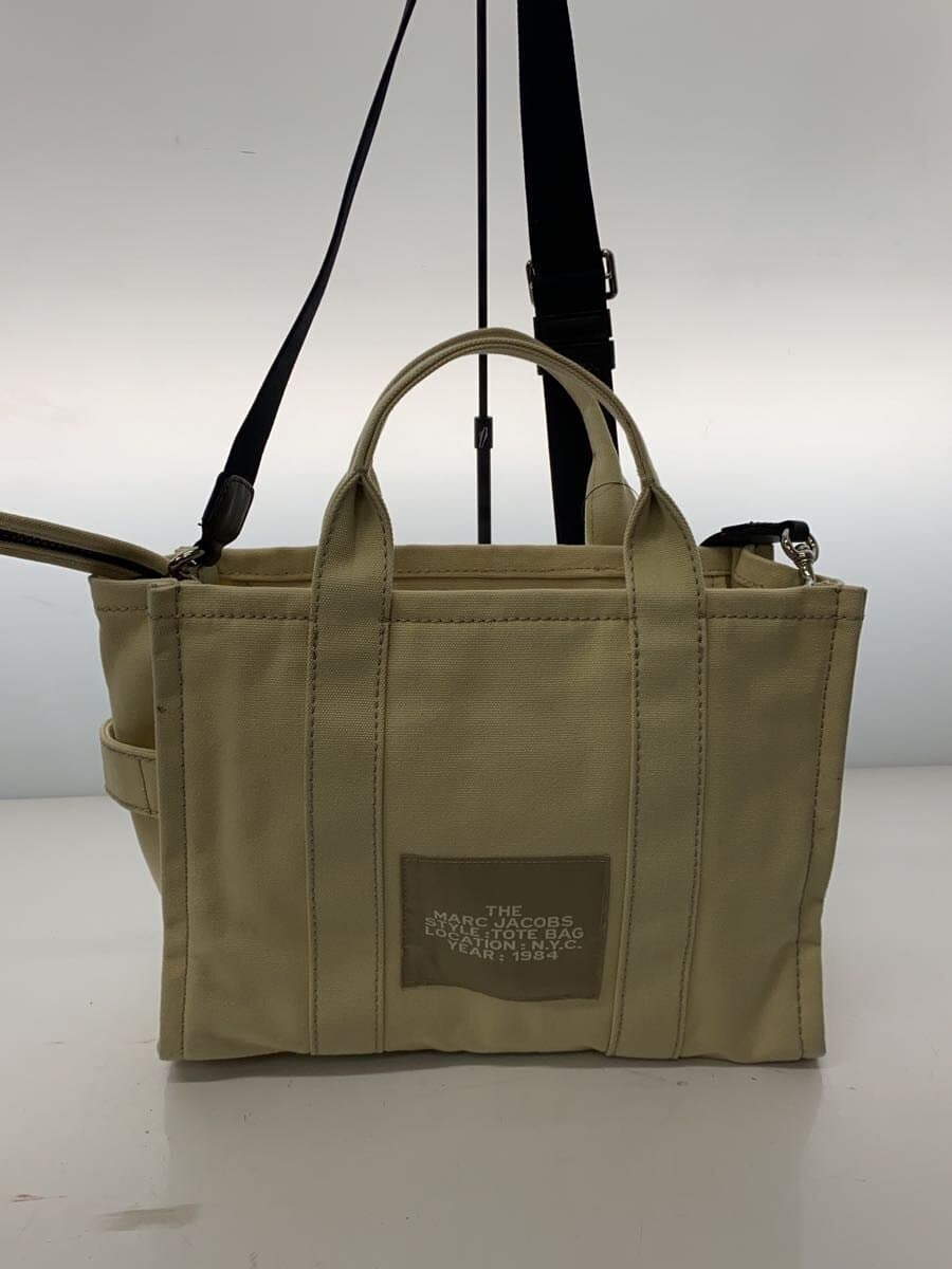 MARC JACOBS Tote Bag Canvas BEG 3