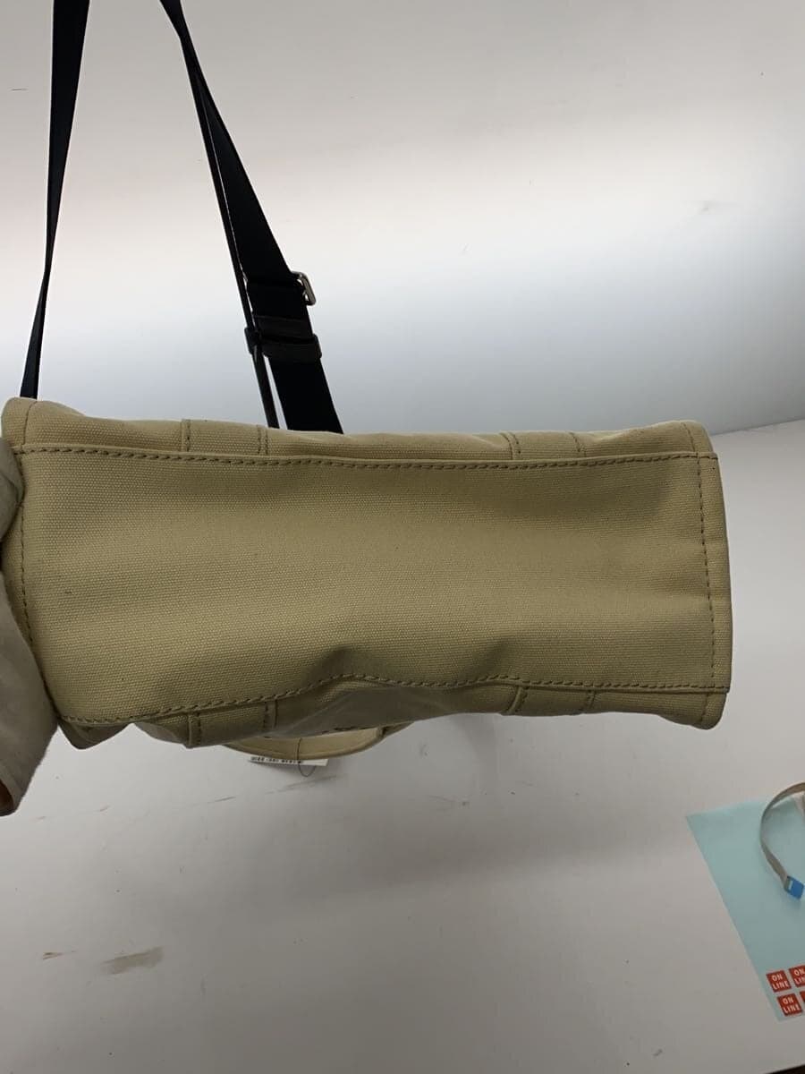 MARC JACOBS Tote Bag Canvas BEG 4