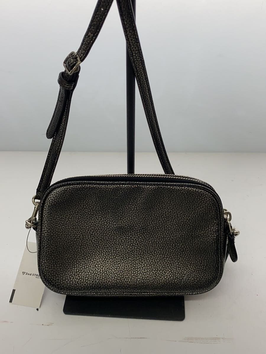 COACH Shoulder Bag -- SLV Solid Color 3