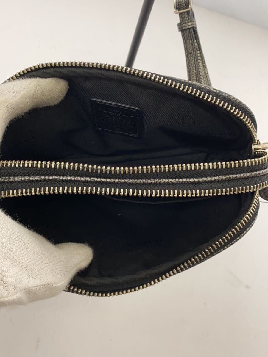 COACH Shoulder Bag -- SLV Solid Color 6
