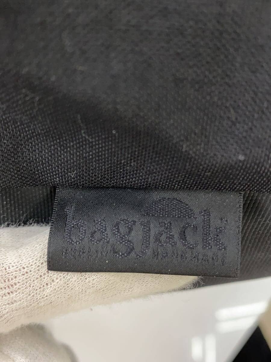 BAGJACK × Edition Backpack Nylon Black Solid Color 5