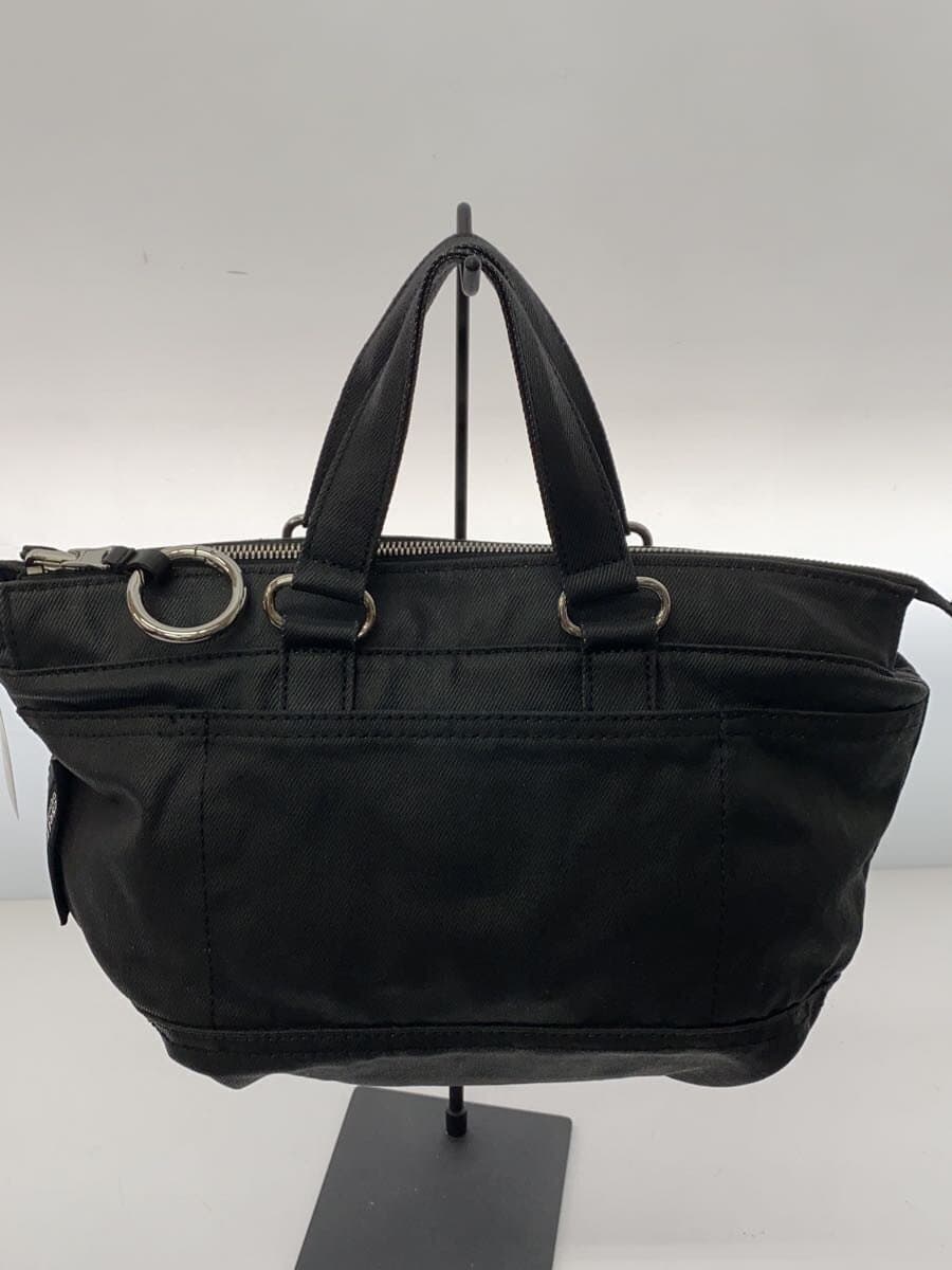 DIESEL Shoulder Bag Polyester Black Solid Color 3