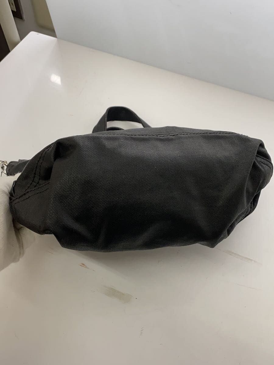 DIESEL Shoulder Bag Polyester Black Solid Color 4