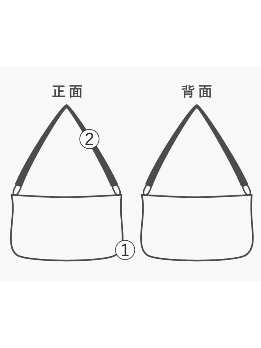 IL BISONTE One Shoulder Bag Cowhide Camel 9