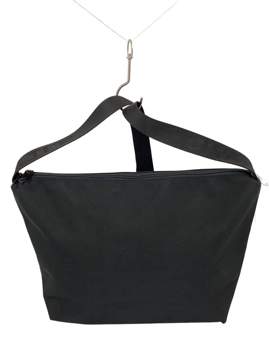 Herve Chapelier Nylon Square Shoulder Bag Nylon BLK 1752N