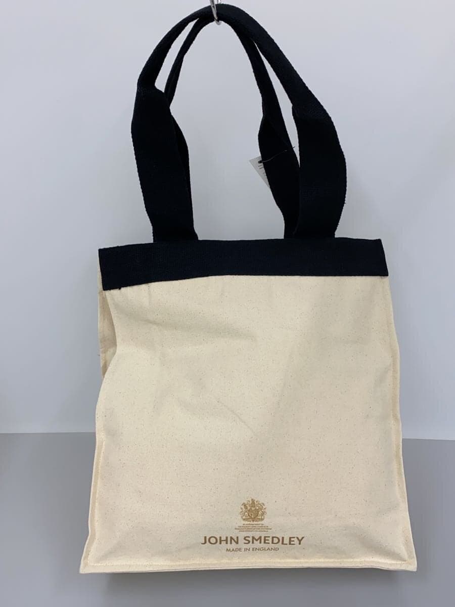 JOHN SMEDLEY x re-wrap Organic Cotton Canvas Tote Bag Canvas Cream 3