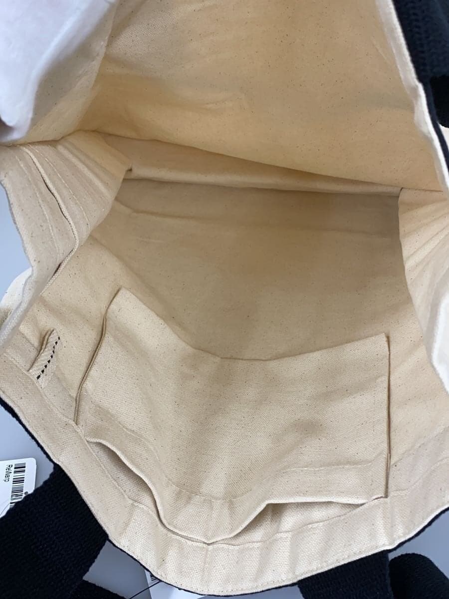 JOHN SMEDLEY x re-wrap Organic Cotton Canvas Tote Bag Canvas Cream 6