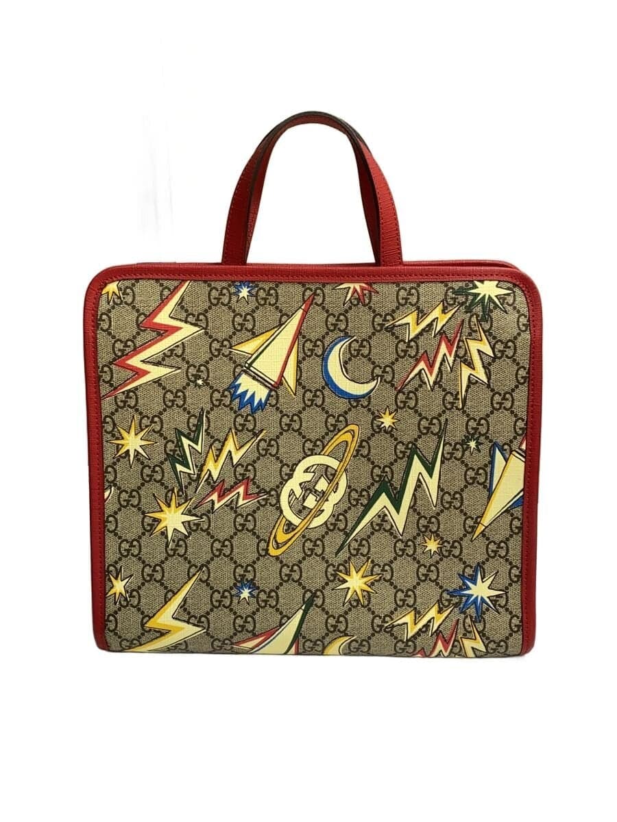 GUCCIGG Supreme Tote Bag PVC BRW 605614