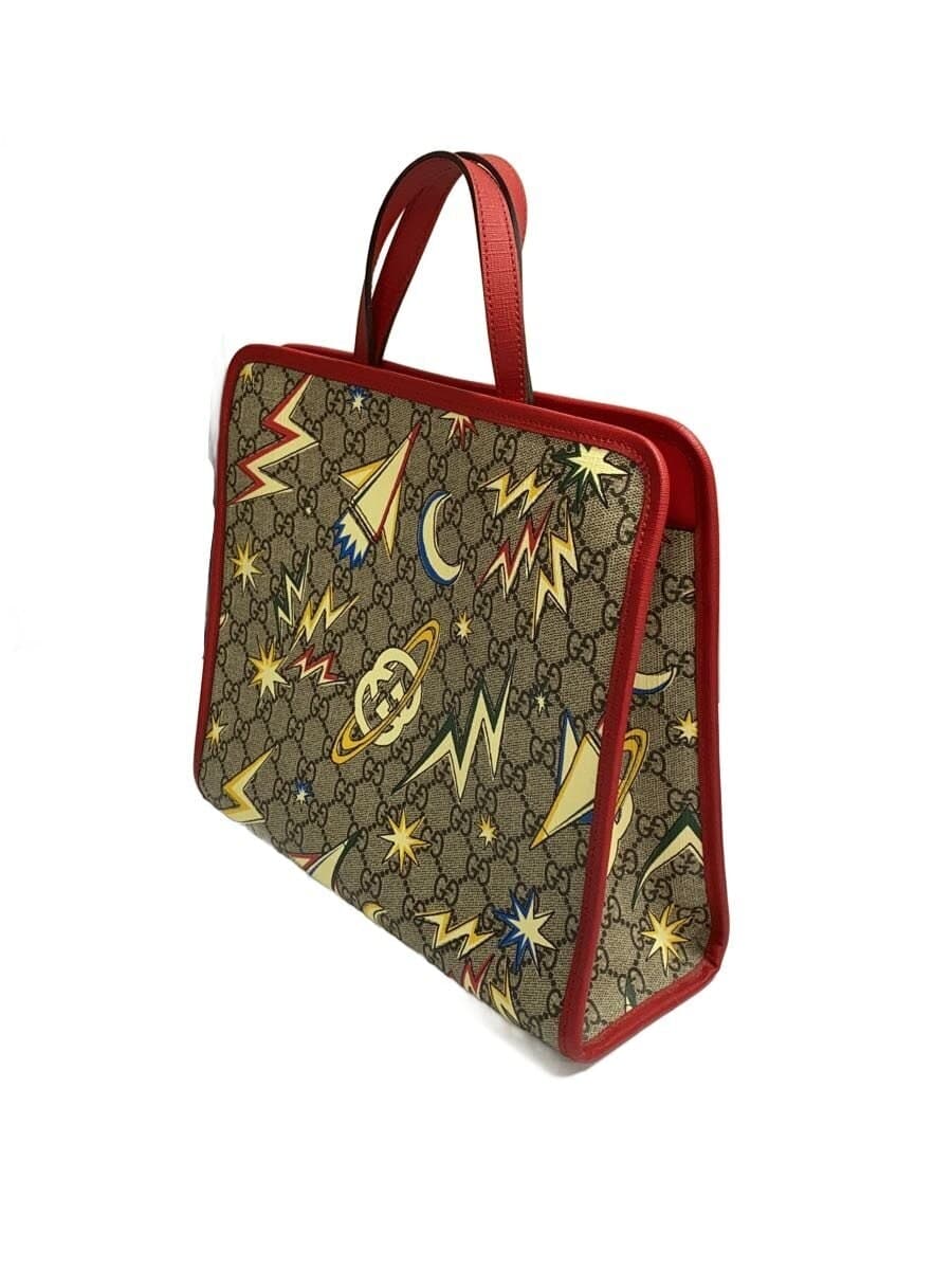 GUCCIGG Supreme Tote Bag PVC BRW 605614 2