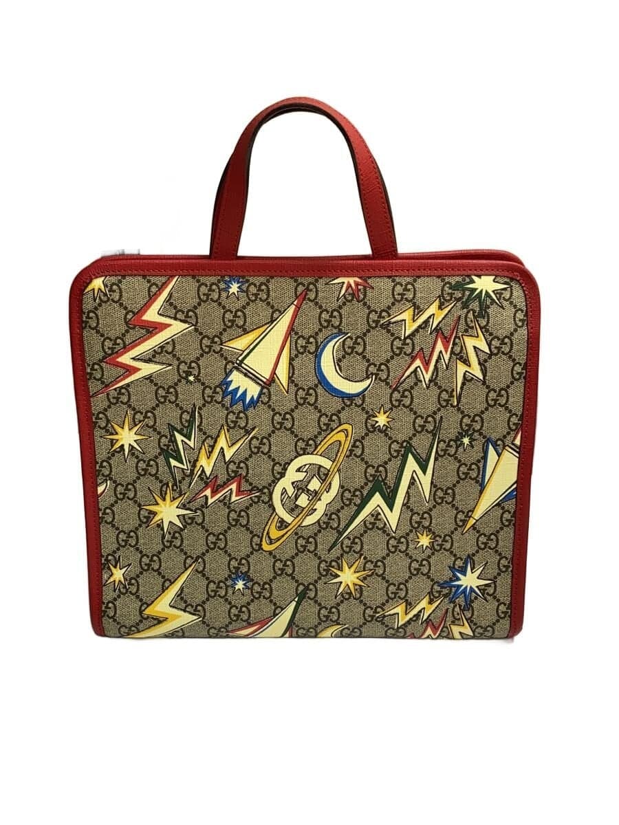 GUCCIGG Supreme Tote Bag PVC BRW 605614 3