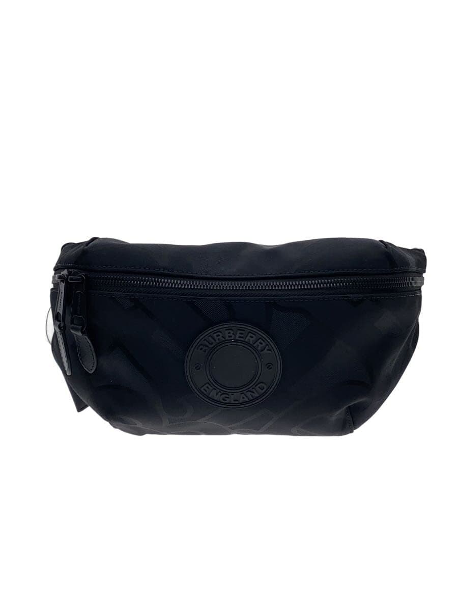 BURBERRY Waist Bag Nylon Black Monogram CNSUPLEA5DON 8029991