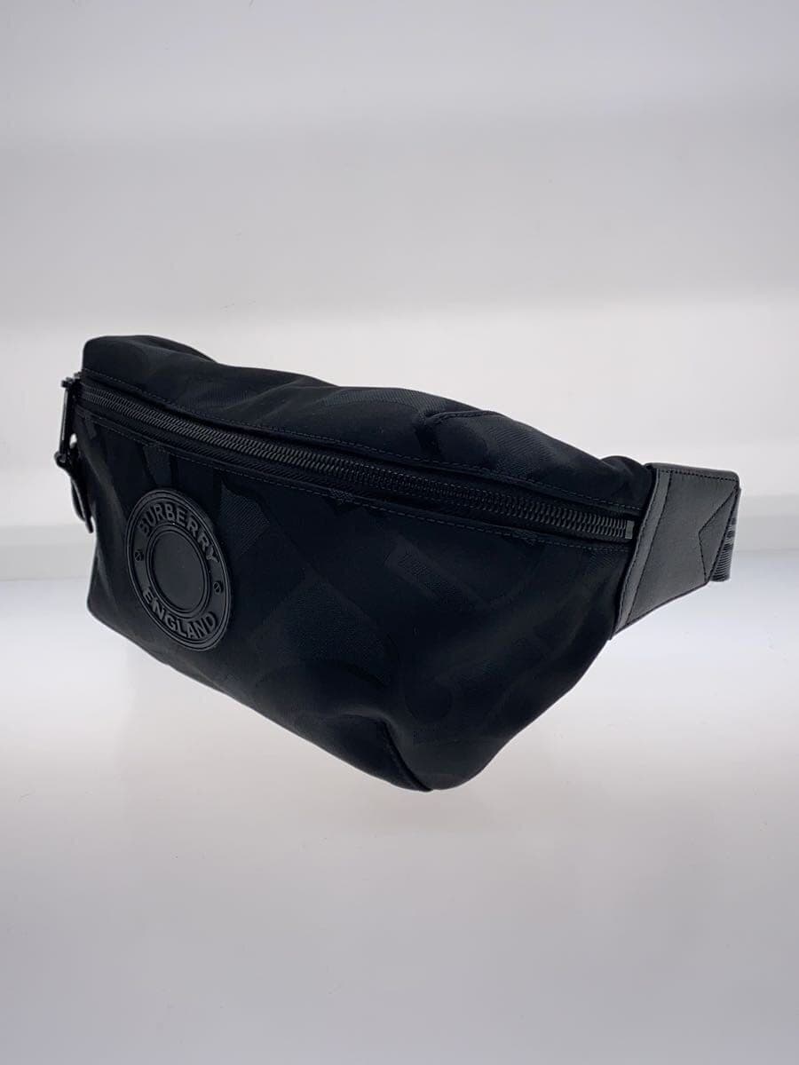 BURBERRY Waist Bag Nylon Black Monogram CNSUPLEA5DON 8029991 2
