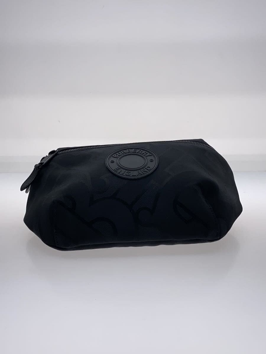 BURBERRY Waist Bag Nylon Black Monogram CNSUPLEA5DON 8029991 4