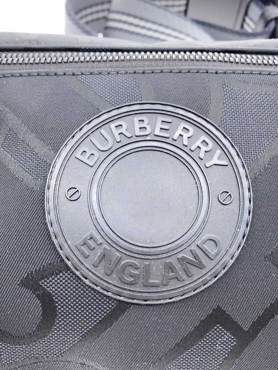 BURBERRY Waist Bag Nylon Black Monogram CNSUPLEA5DON 8029991 5