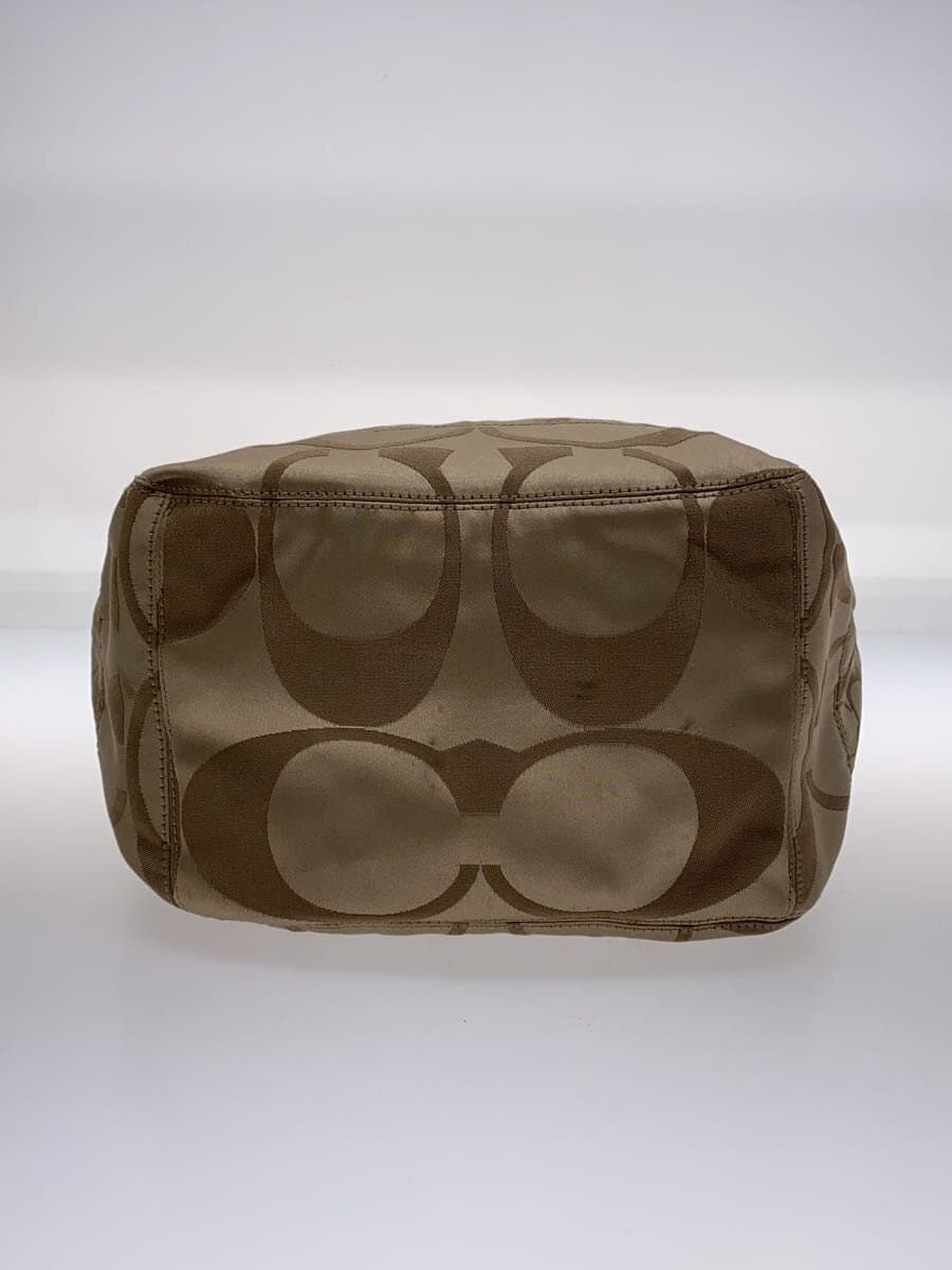 COACH Tote Bag_Signature Canvas KHK Allover Pattern 14449 4