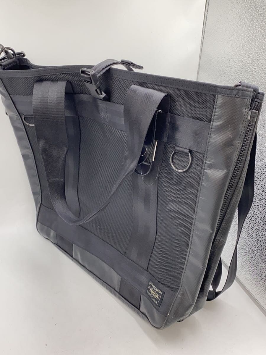 PORTER Shoulder Bag Nylon BLK HEAT Maglite Malfunction 2