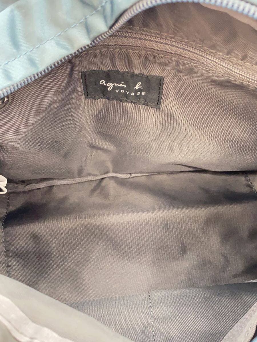 agnes b. Shoulder Bag Nylon NVY XS15 6