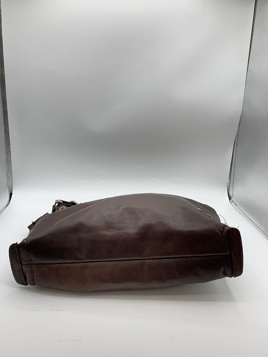 PELLE BORSA Shoulder Bag Leather BRW 4