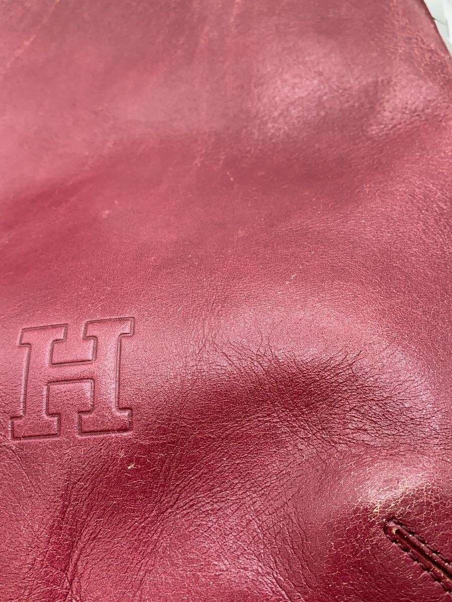 HIROFU Shoulder Bag Wear With Scratches Leather BRD 7