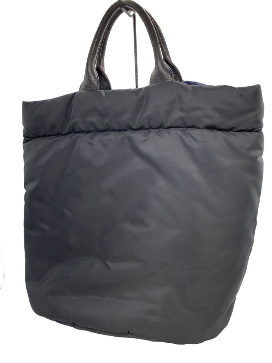 tricot COMME des GARCONS Tote Bag Polyester NVY Handle With Wear