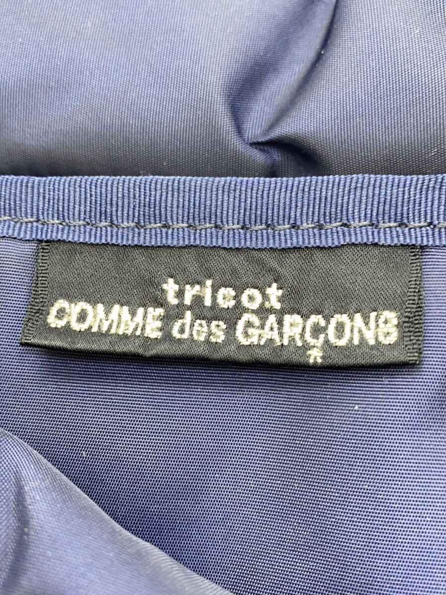tricot COMME des GARCONS Tote Bag Polyester NVY Handle With Wear 5