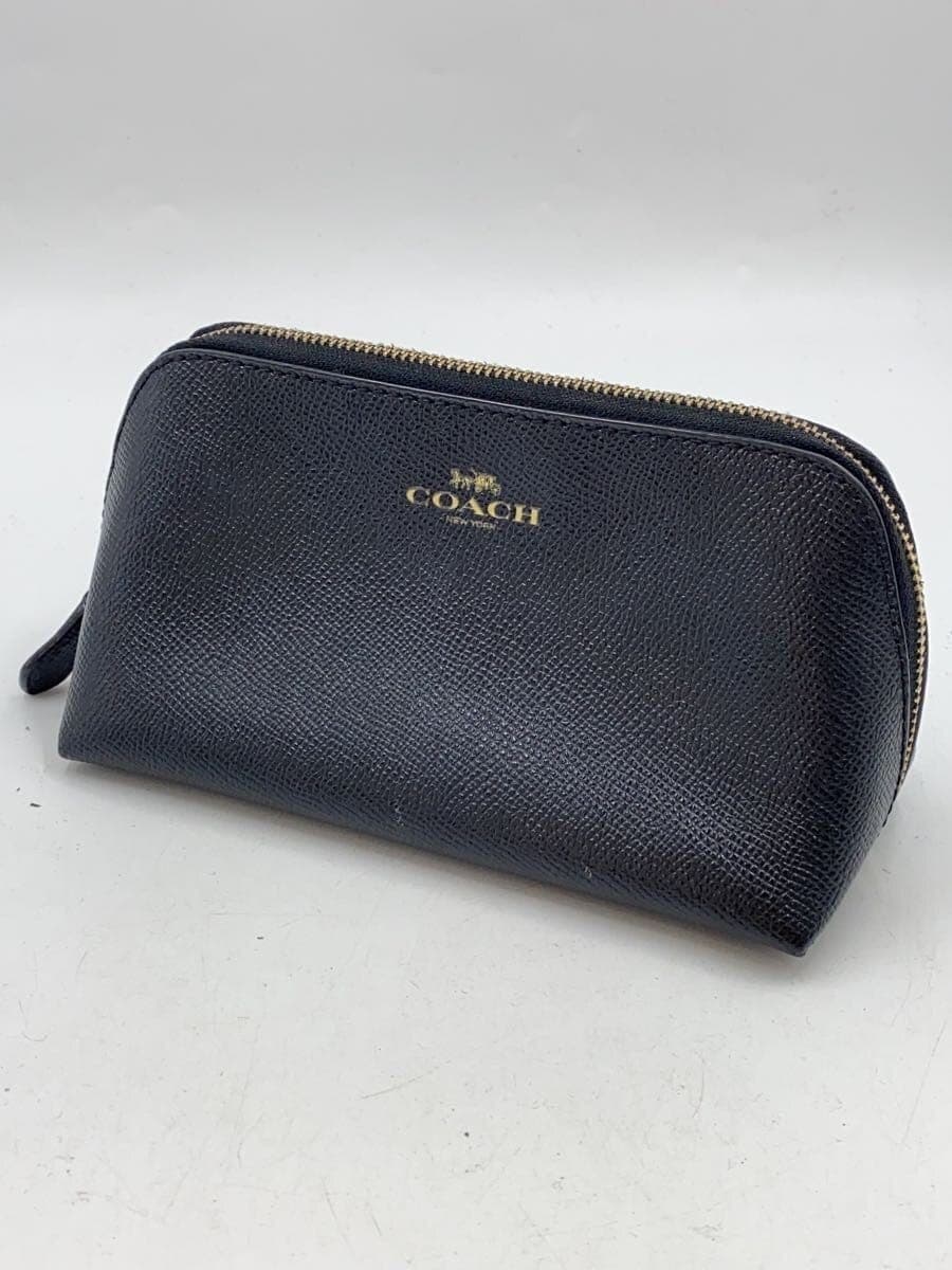 COACH Pouch BLK f57857 2