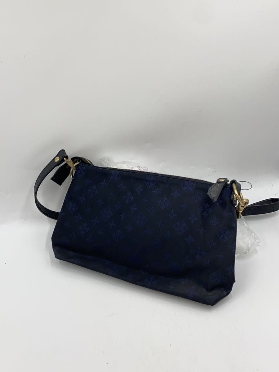 russet Shoulder Bag NVY All Over Pattern 2