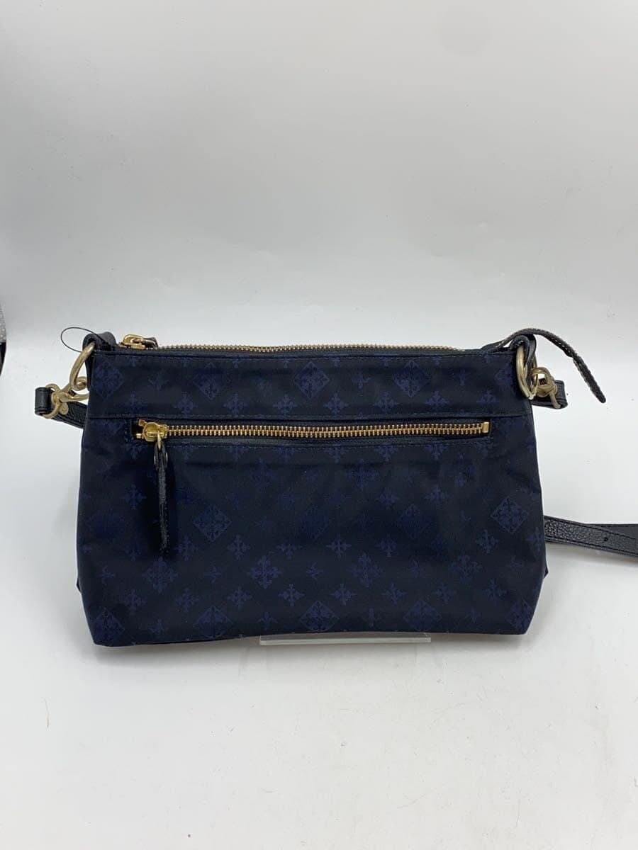 russet Shoulder Bag NVY All Over Pattern 3