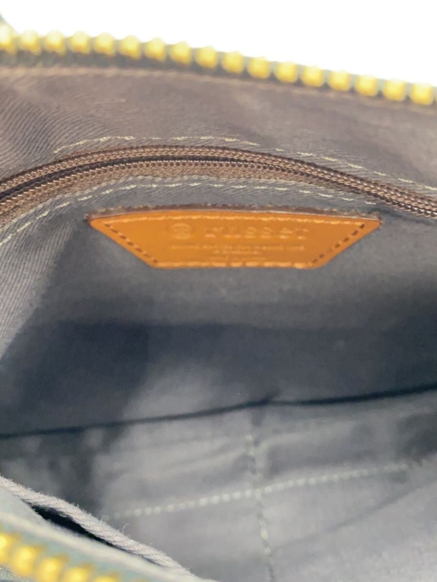 russet Shoulder Bag NVY All Over Pattern 5