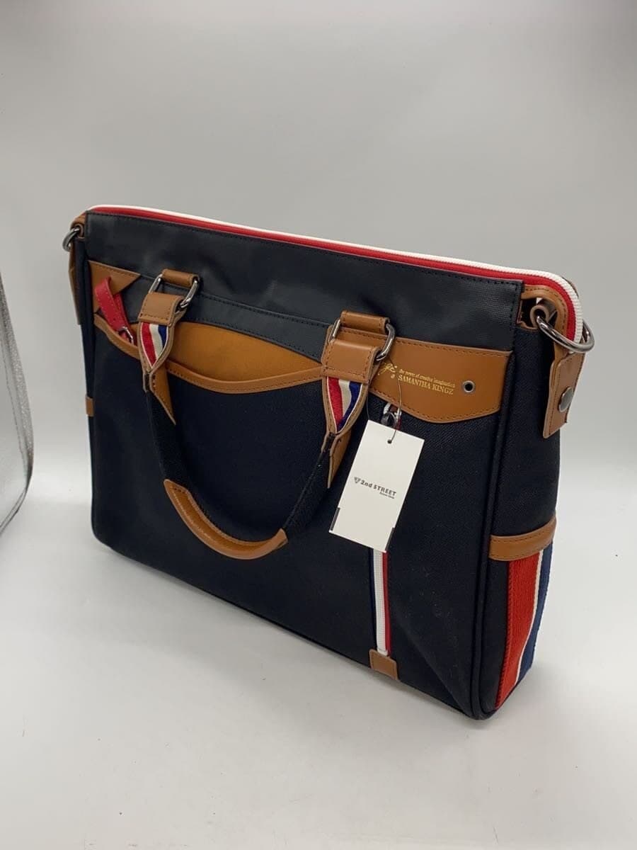 Samantha KINGZ Briefcase Canvas NVY 2