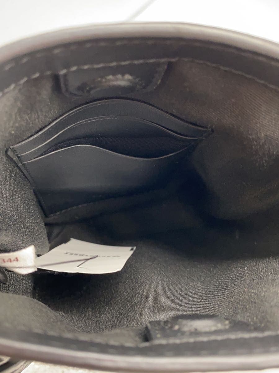 COACH Shoulder Bag BLK All Over Pattern 5