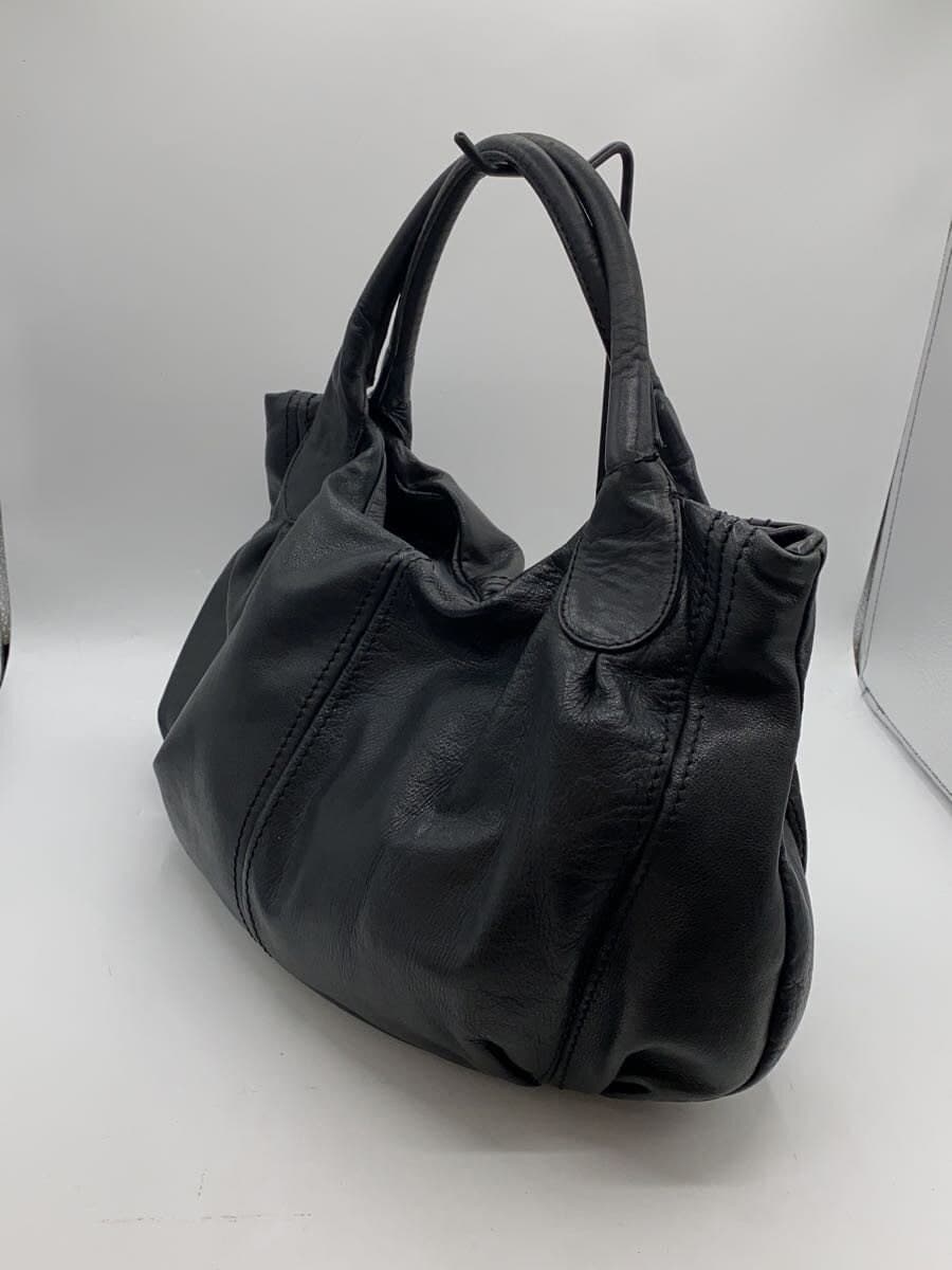 theory Handbag Leather BLK 2