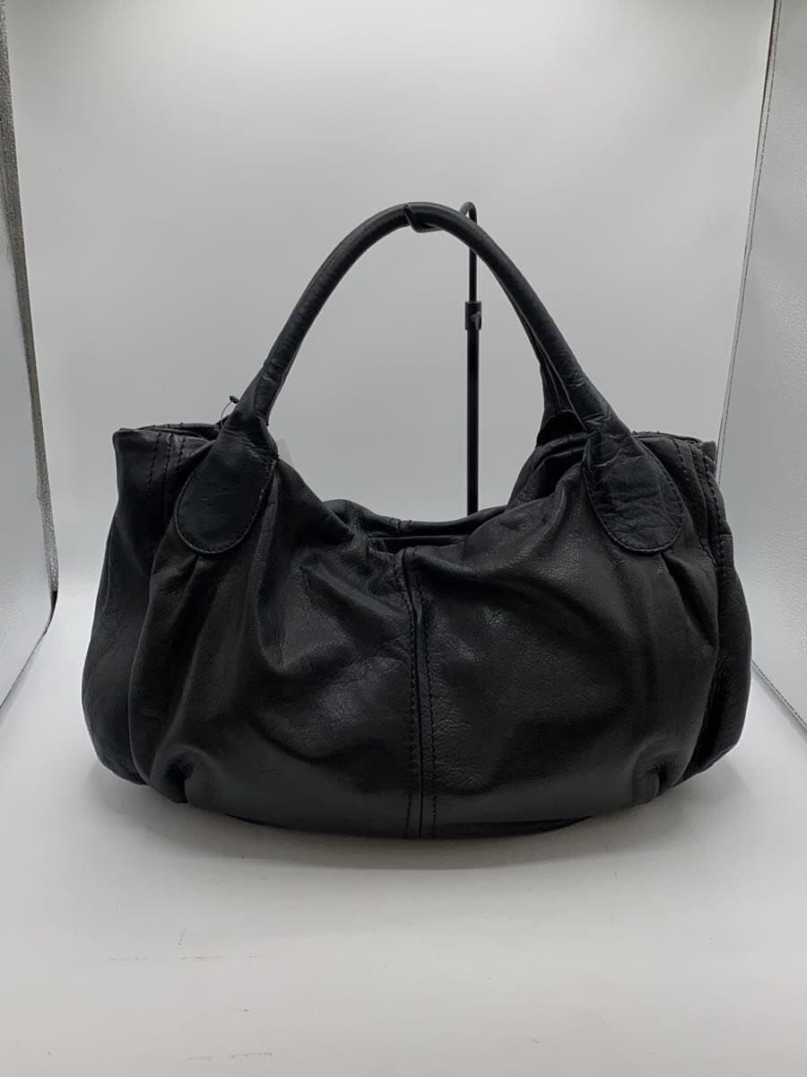 theory Handbag Leather BLK 3