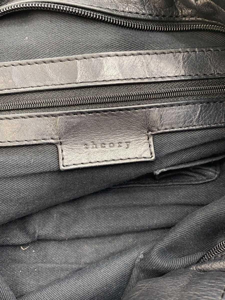 theory Handbag Leather BLK 5