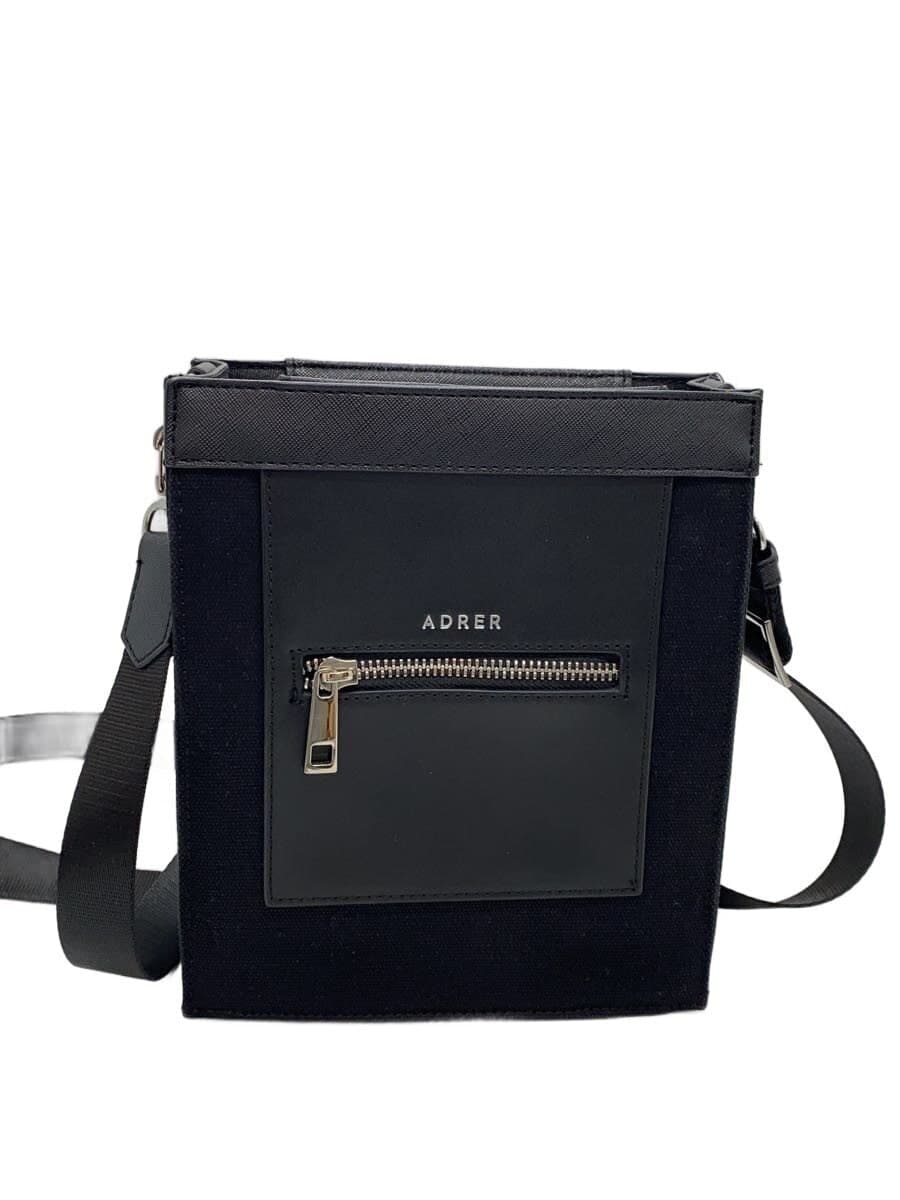 ADRER Shoulder Bag Canvas BLK