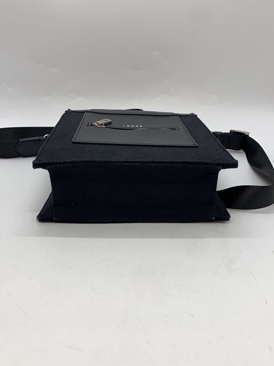 ADRER Shoulder Bag Canvas BLK 4