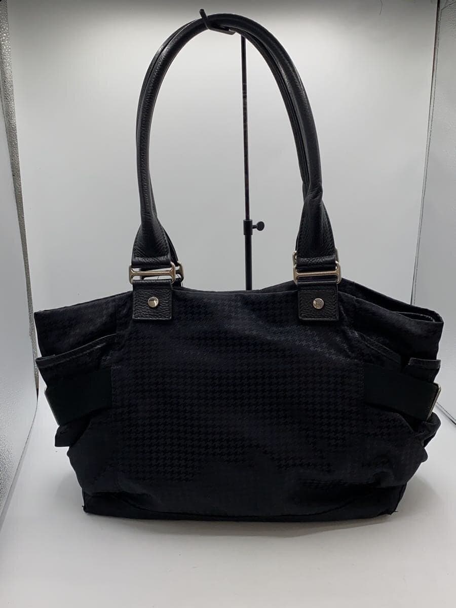 Orobianco tote bag -- BLK houndstooth 3