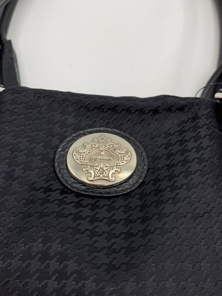 Orobianco tote bag -- BLK houndstooth 5