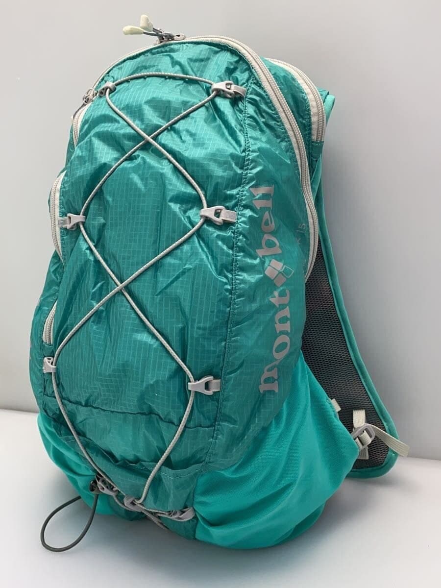 mont-bell Backpack Nylon Green 1133171 CROSS RUNMNER PACK15 2