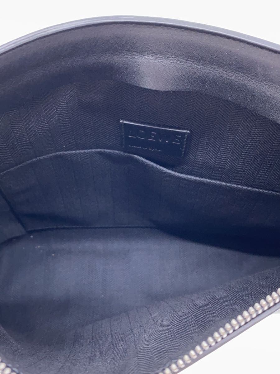 LOEWE Pouch Leather BLK 6