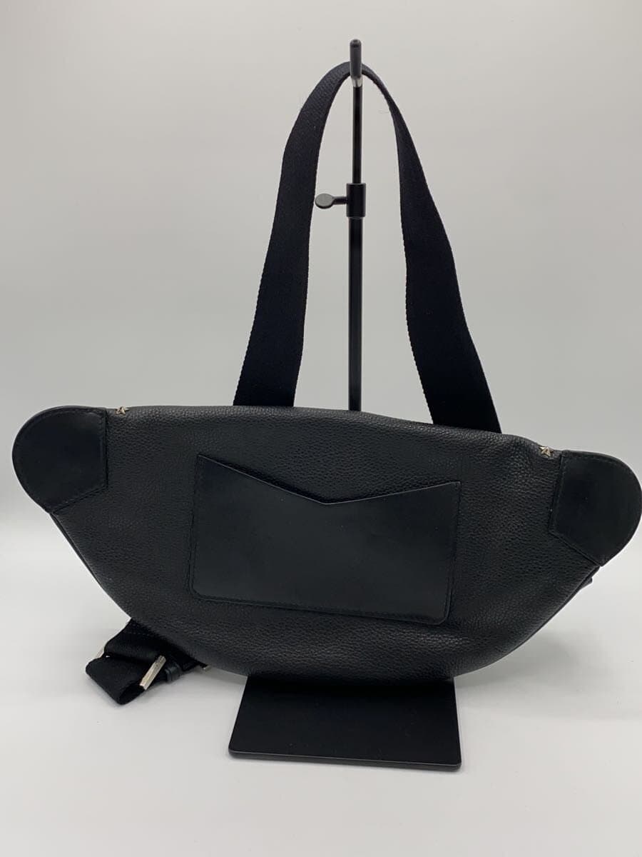 JIMMY CHOO Waist Bag Studs BLK Solid 6RXH5W 3