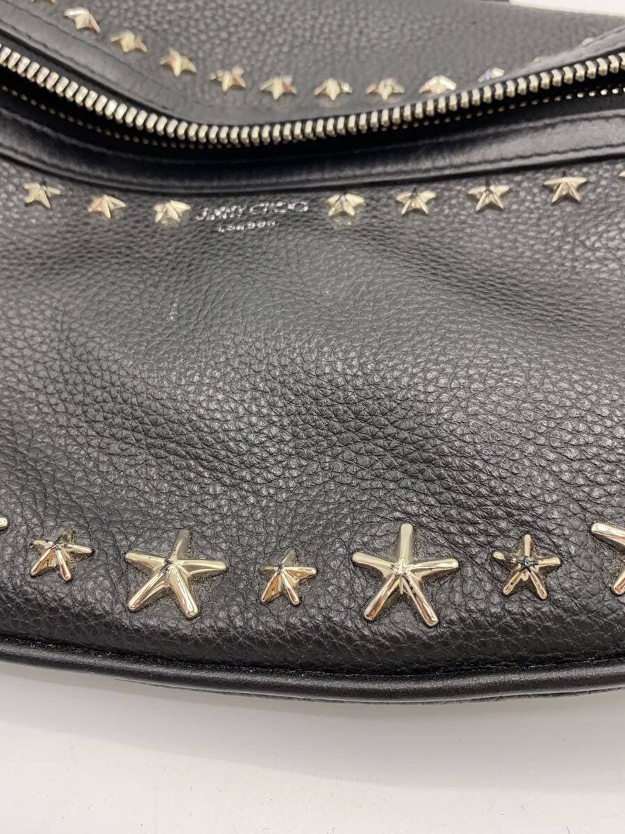 JIMMY CHOO Waist Bag Studs BLK Solid 6RXH5W 7