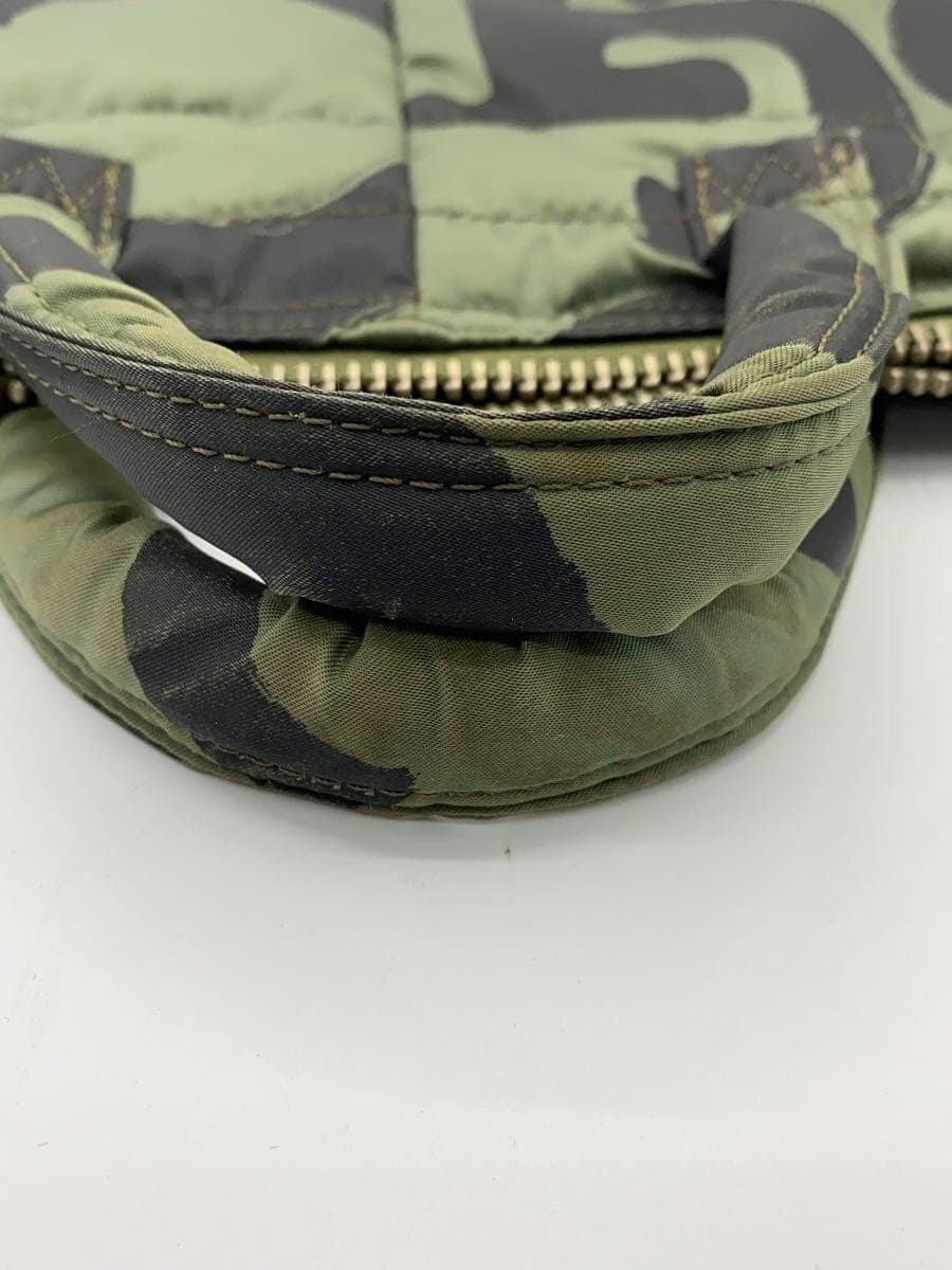 PORTER x COMME des GARCONS2016 Year 80 Anniversary 2-Way HELMET BAG Tanker Series Bag GRN All Over Pattern 6