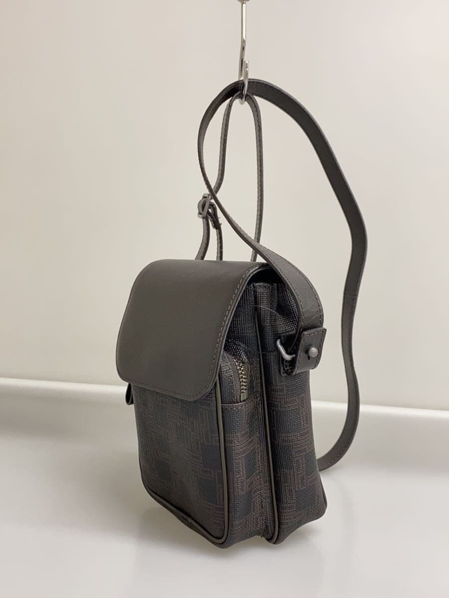 dunhill shoulder bag leather BRW all-over pattern 2