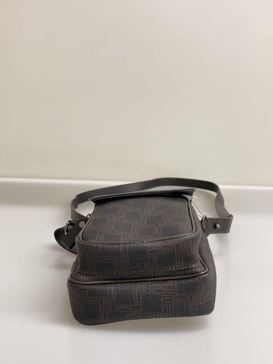 dunhill shoulder bag leather BRW all-over pattern 4