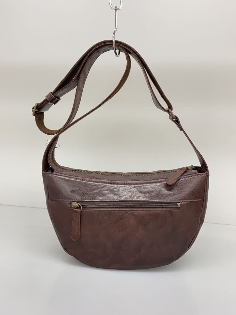 DAKOTA Shoulder Bag Leather BRW Solid Color 3