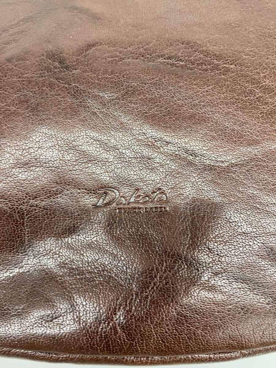 DAKOTA Shoulder Bag Leather BRW Solid Color 5